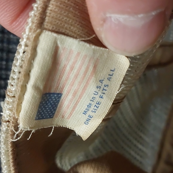 80s Vintage Leather John Deere 50 Series Snapback Trucker Hat. - Picture 3 of 4